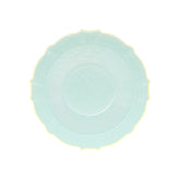 12 Oz. Mint/Gold Petal Bowls | 40 Count